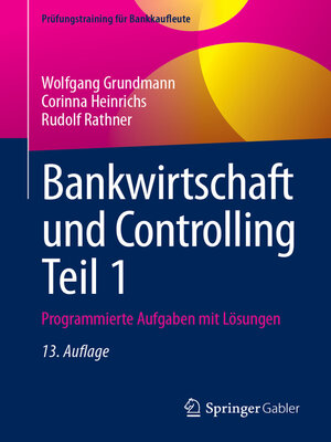 cover image of Bankwirtschaft und Controlling Teil 1